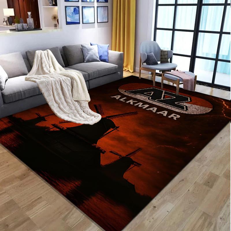 AZ Alkmaar Pattern Rug, Indoor/Outdoor Mat, for Picnic, Gameroom, Bedroom, Office, Living Room, Home Decor Carpet, Birthday Gift
