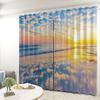 Landscape Curtain Cloth Bedroom Living Room Balcony Blackout Curtain Office Hotel Insulation Curtain