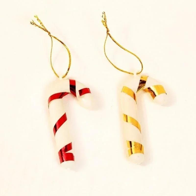 10Pcs Random Mix Christmas Candy Tree Hanging Ornaments Home Party Decoration Merry Christmas Christmas Ornaments Home Decor