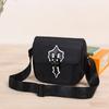 Postman Trapstar Unisex Bag Fashion Messenger Oxford Cloth Hip Hop Square Black