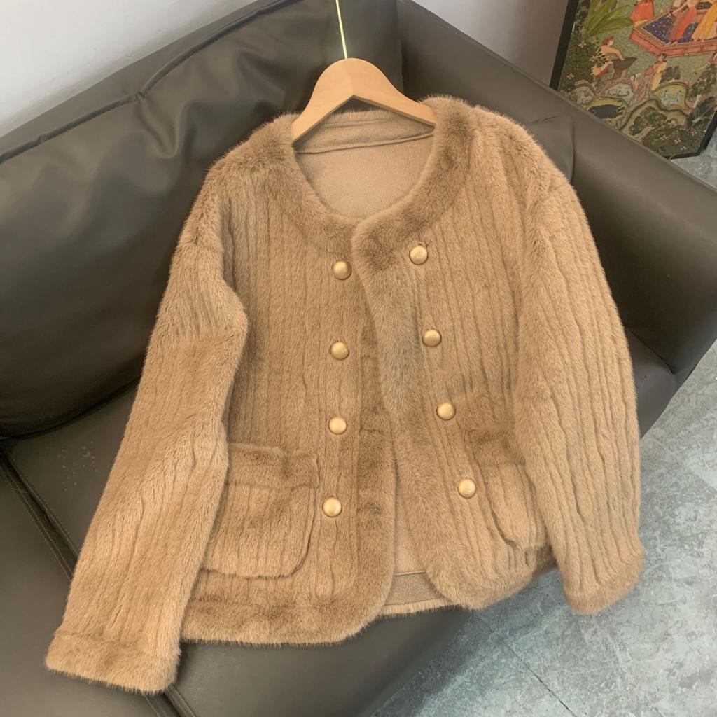 Autumn and Winter New Wool Coat Women's Short Coat