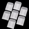 50pcs Mini Translucent Flat Paper Bags Translucent Envelopes Bags for Storing Photos Stamps Ring Earring Jewellery Coin Storage