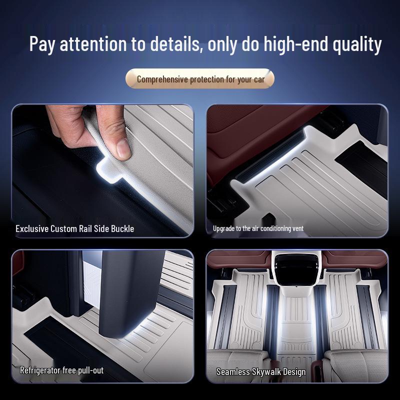 TPE2026 Extended Range Floor Mats & Interior Carpet Set for XPeng X9