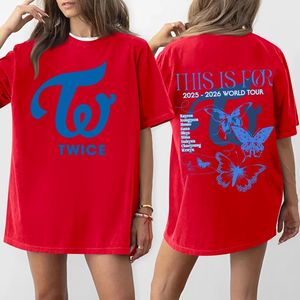 Women's Round Neck Printed Short-sleeved T-shirt Top