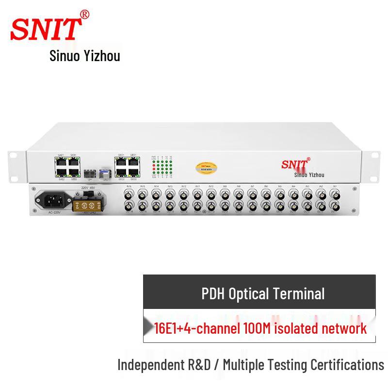 SNIT SN-16E1-4FE PDH Optical Transceiver