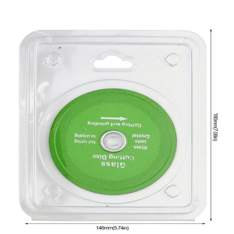 Glass Cutting Disc 100Mm Ultra-Thin Saw Blade Diamond Jade Wine Bottle Ceramic Polish Angle Grinder Machine