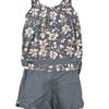 Printed Swimsuit Women's Split Swimsuit