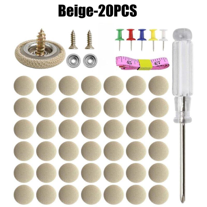 20-120STuks Auto Dakbevestigingsgespen Schroevenset Interieur Plafond Hemelbekleding Stof Reparatie Schroefdoppen Stofklinknagels Bevestigingsaccessoires