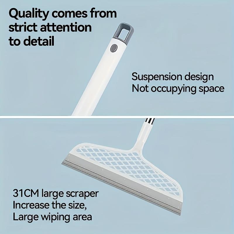 Çıkarılabilir başlıklı ekstra uzun sihirli süpürge, saçları ve tozu etkili bir şekilde temizler. Sert zeminler ve halılar için uygundur