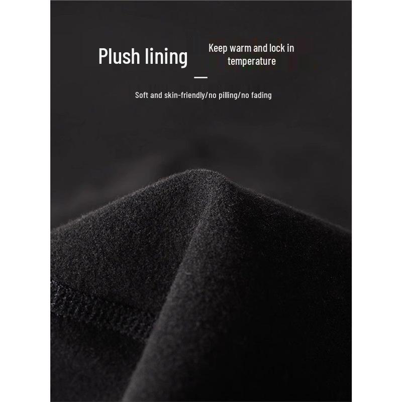 Men's Quick-Dry Compression Base Layer for Skiing, Running & Fitness - Winter Warm Plus Velvet