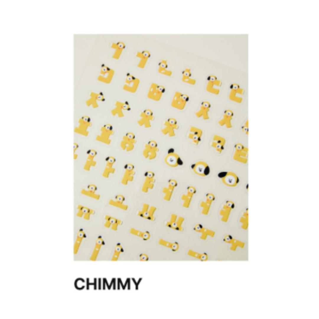 

BT21 Souvenir Korean Sticker (8 Options) #CHIMMY