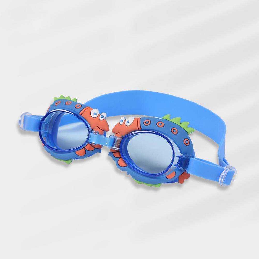 Kids Cartoon Swimming Goggles Waterproof Adjustable Anti Fog Ergonomic Design Swimming Glasses For Boys Girls