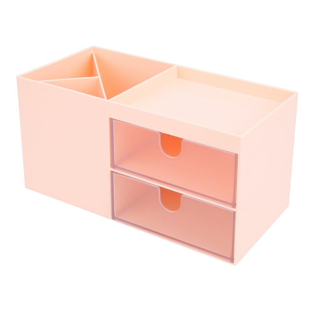 Desktop Multifunction Drawer Jewelry Stationery Storage Box Container Makeup Case Holder   Home