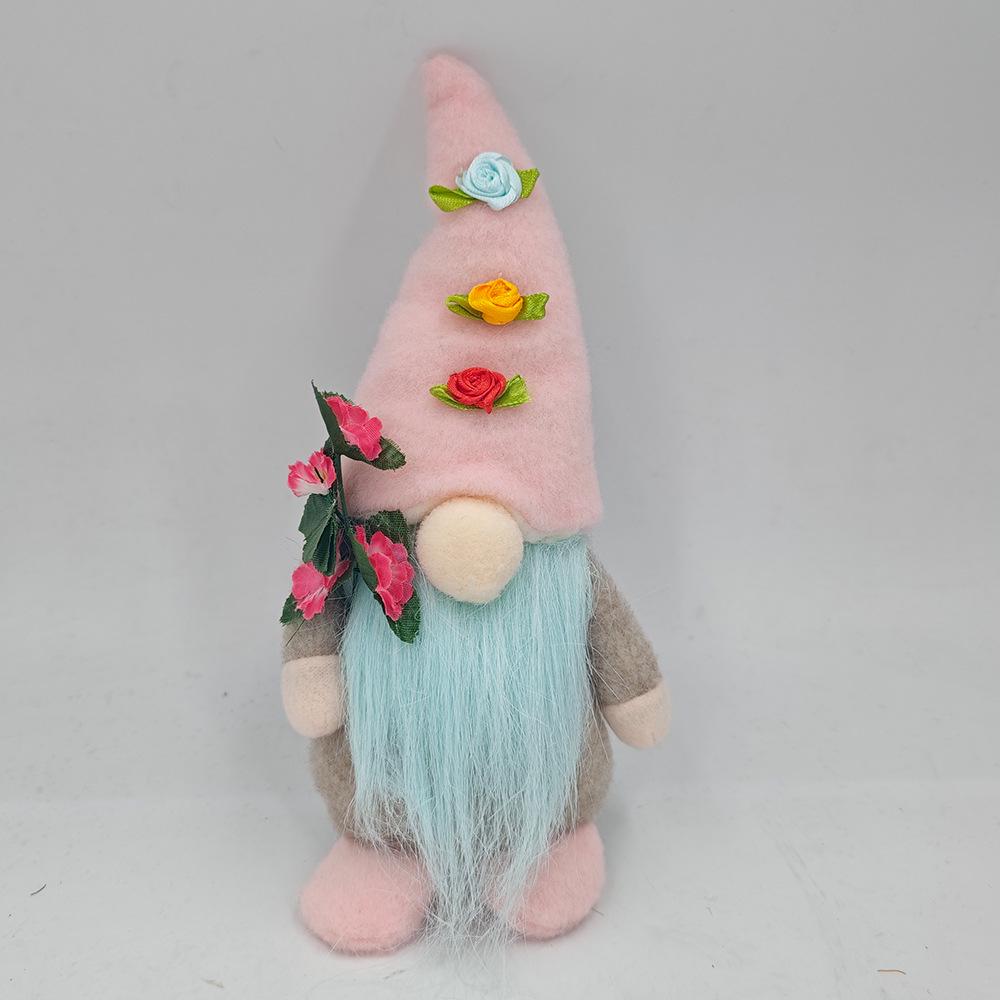 Mother s Day Knitted Faceless Doll Ornament