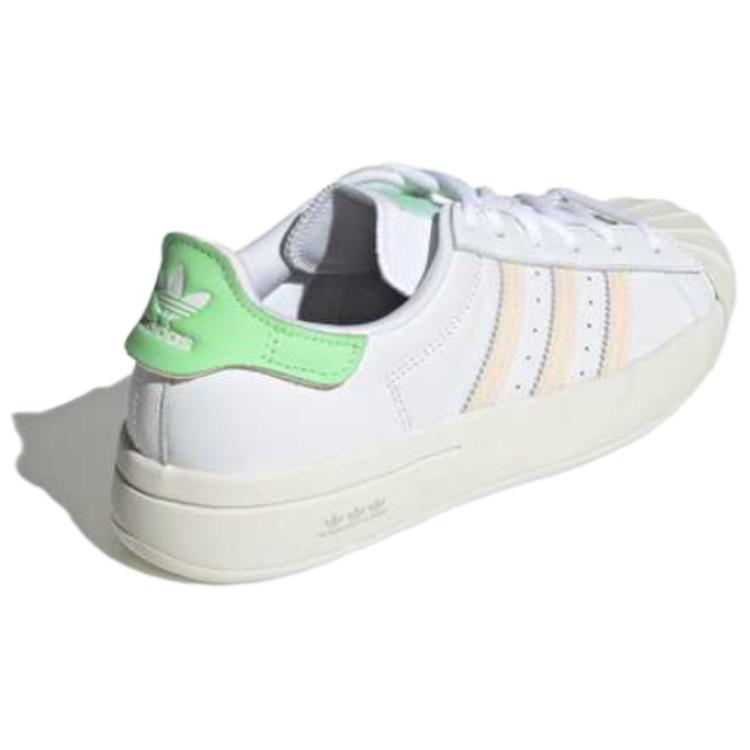 Adidas Superstar Ayoon White Green Women Sneakers Footwear-White Off-White Night-Sky GW9587
