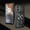 Luxus Magsafe Magnetische Kabellose Lade Panzerhülle Für Motorola G54 Militärischer Fingerringhalter Schutzhülle