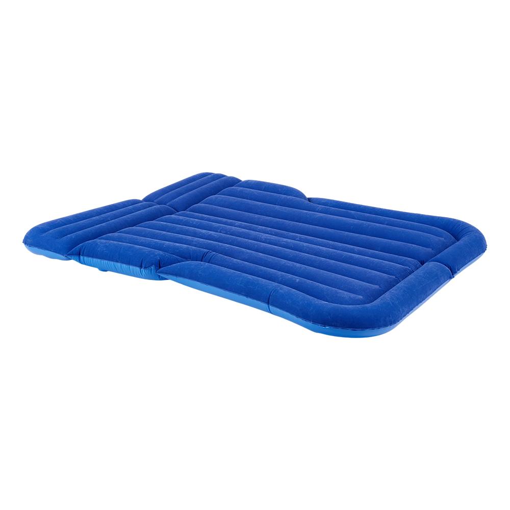 Car Rear‑seat Inflatable Sleeping Mattress Flocked PVC Material for Outdoor Car Travel