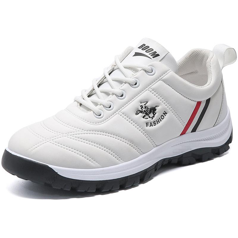 2024 New Men's Shoes Sports Shoes Running Trend Casual High-end Student Versatile Men's Height-increasing Soft-sided Walking Shoes