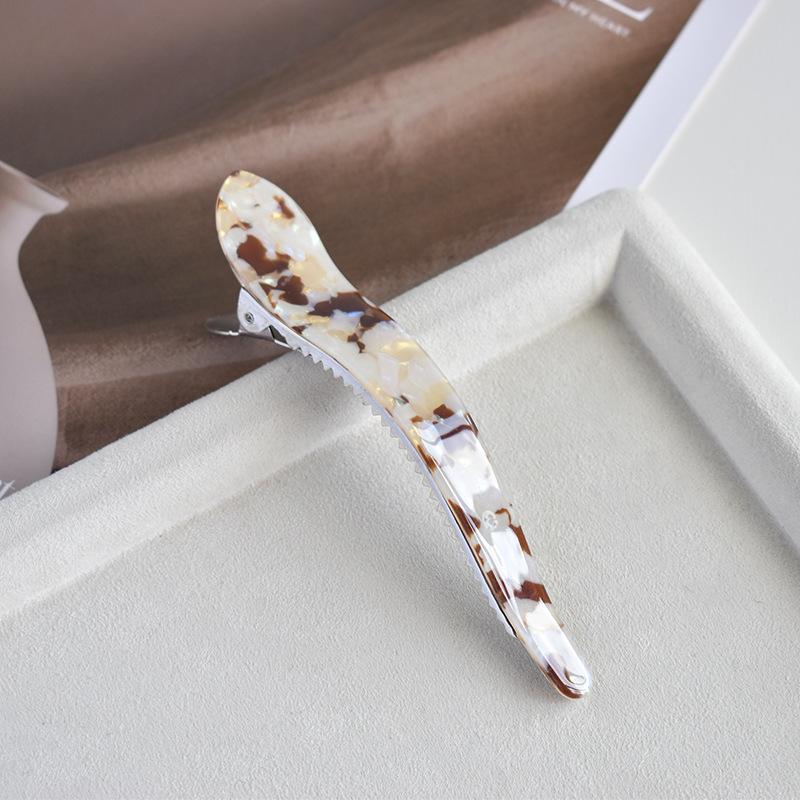 

Акрилова Затискач-качка з Леопардовим Принтом Корейська Мода Затискач для Хвоста Інструмент для Укладки Волосся Макіяж Жіночі Дівчата Заколки Аксесуари для Волосся