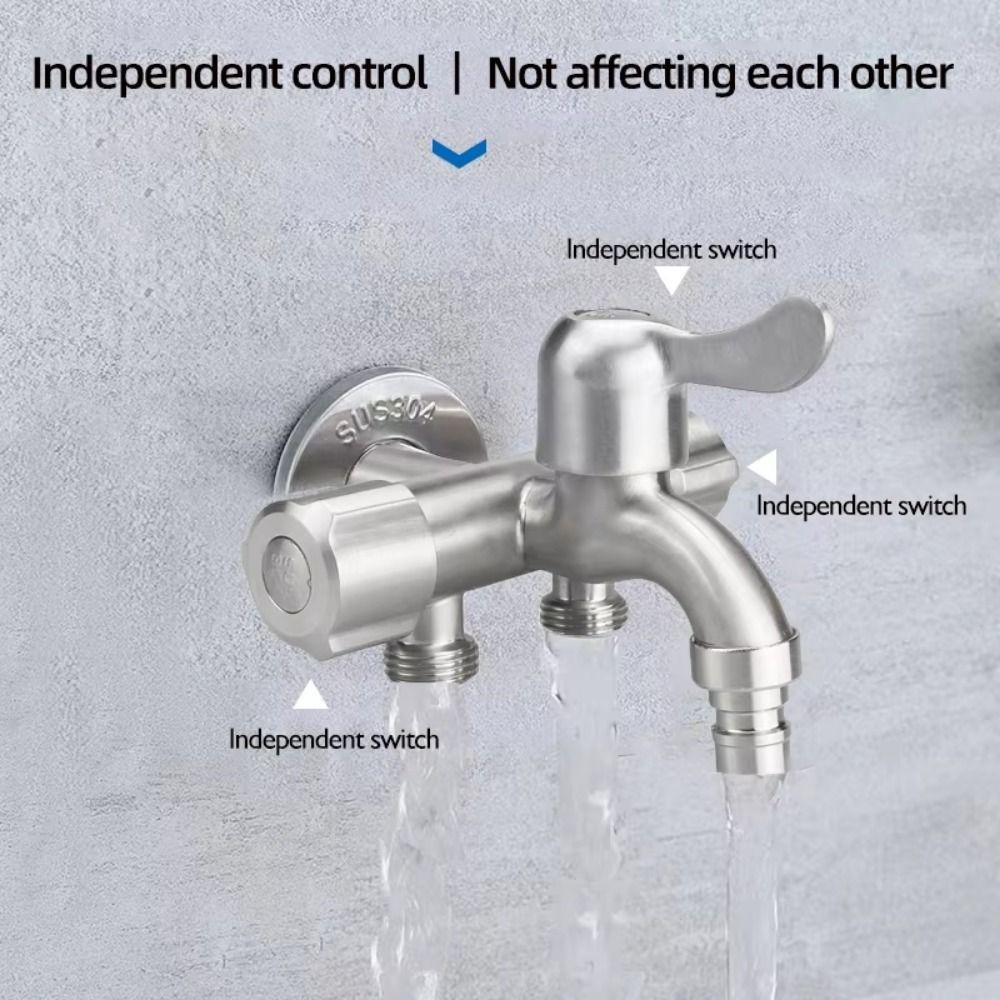 with Washing Machine Outlet Three Way Water Tap with Tape Washing Machine Faucet  Toilet Diverter