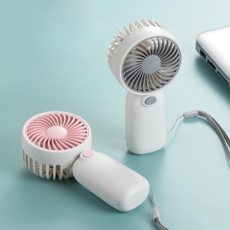 Rechargeable Pocket Fan Lightweight Portable Cooling Device For Office Camping Commuting With Silents Operations