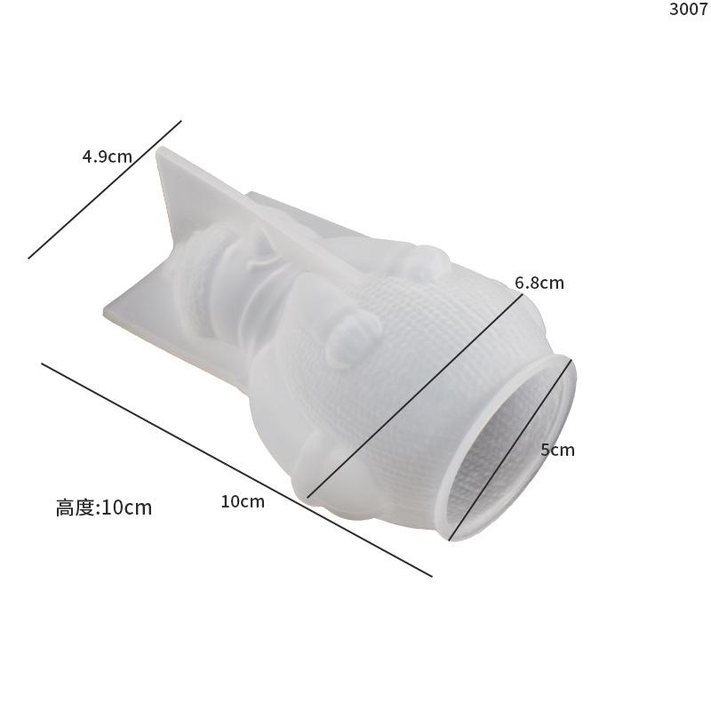 

Christmas Silicone Candle Mold Diy Handmade Aromatherapy Plaster Resin Soap Making Supplies Christmas Decorative Candles