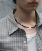 Draw Fit Dusky Multi-Stone Necklace [Black]