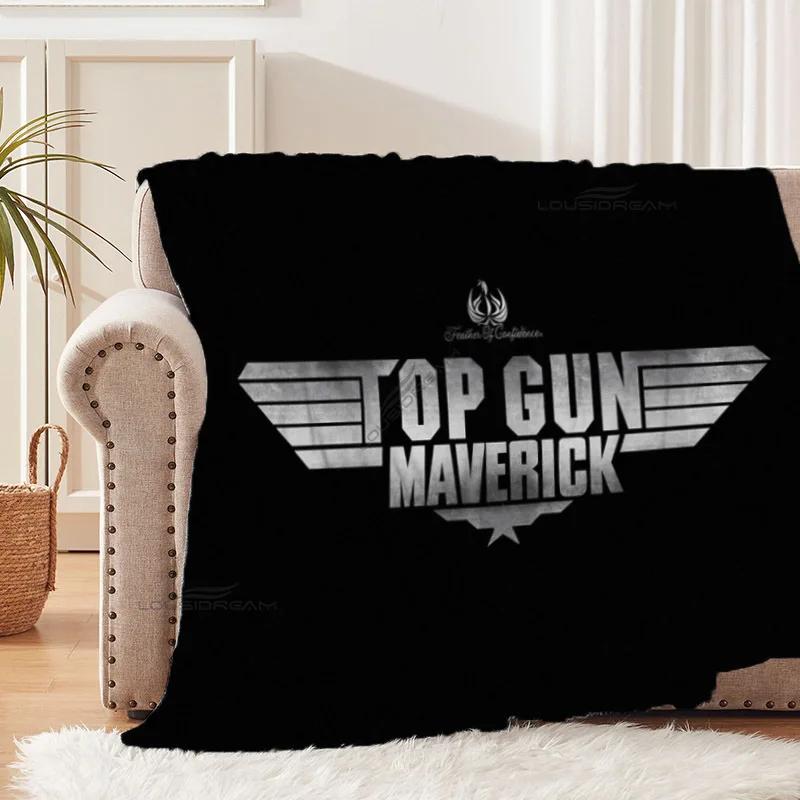 Fighter Aircraft Top Gun Patterns Blanket Fashion Flannel Blanket Cosy Lazy Couch Cover Blanket Super Soft Sheet Mattresses