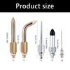 Accuracy Grease Dispenser Kit Strong Steel Nozzles Needle Adapters Couplers For Accurate Grease Control In Confined Areas