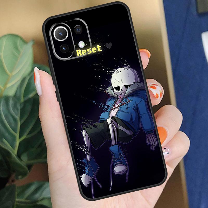 Undertale Sans Case For Xiaomi 13 14 11T 12T 13T Pro 12 Lite 12X POCO X3 X5 Pro F3 F4 X4 M5s C65 F5 Cover