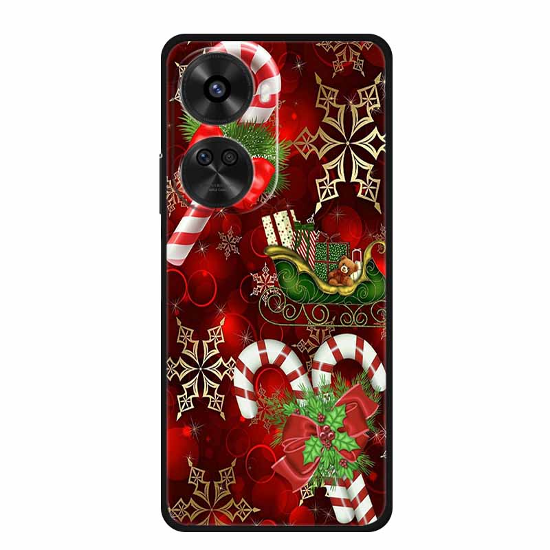 Christmas Case For Huawei Nova 12 SE / 12S / 12i Case Nova 11 SE 12Pro Ultra Soft TPU Silicone Covers for Huawei Nova 11 SE Para
