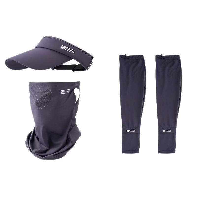 Men's Outdoor UV Protection Hat & Mask Set