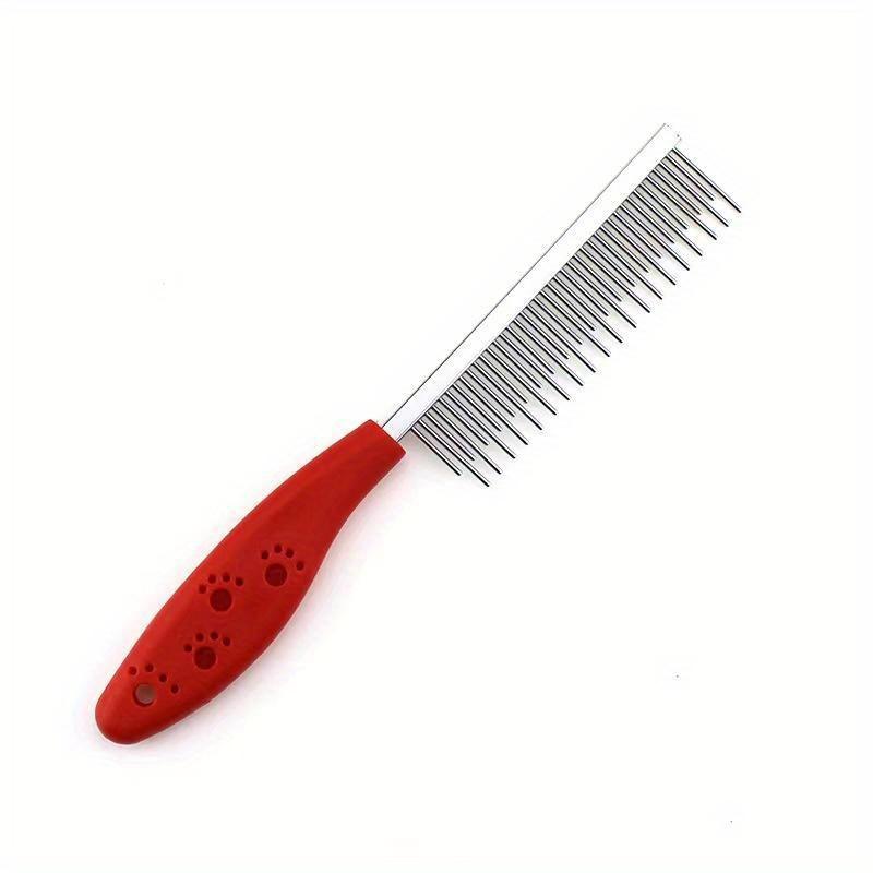 Stainless Steel Dog Comb Pet Hair Removal Shedding Pin Combs For Cat Dog Cleaning Grooming Tool