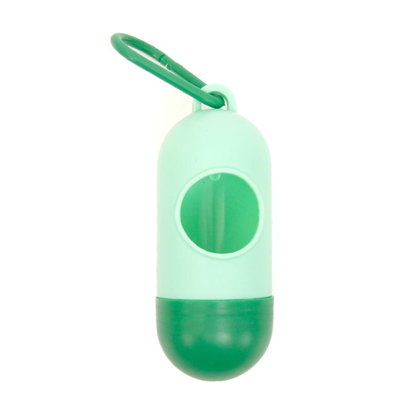 Dog Walking Portable Solid Color Poop Bags