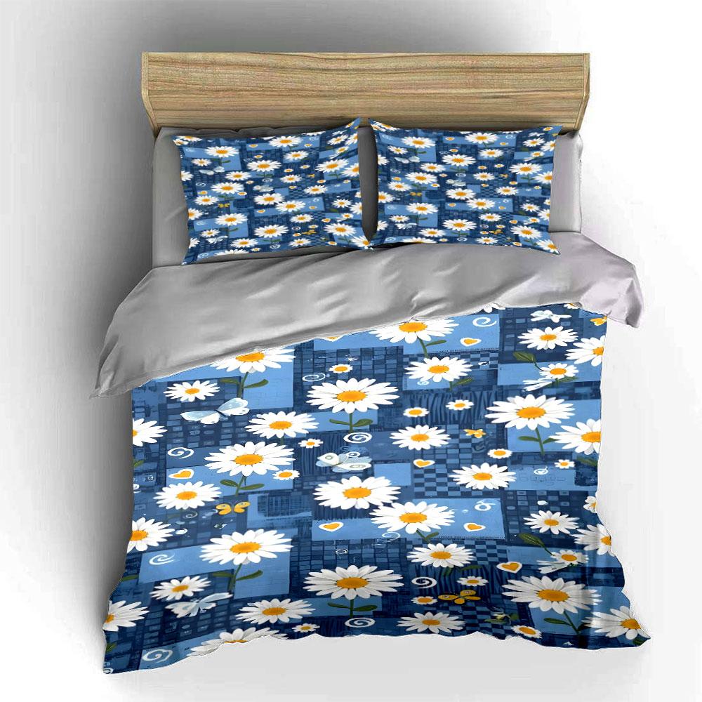 "Dreamy Daisy Symphony" Bedding sets Duvet covers Pillowcases(1* Duvet Cover 2* Pillowcases without duvet insert)