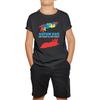 Autismus Awareness Vatertag Kinder T-Shirt