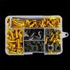 Installation Projects Modification Kit Vibrant Motorcycle Decoration Screws Motorcycle Accessories 177 Pieces Set