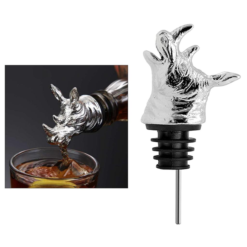 Vintage Metal Wine Bottle Champagne Pourer Stopper Wine Caps Sealers Preservers