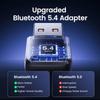 USB Bluetooth 5.4 Dongle Adapter for PC Speaker Wireless Mouse Music Audio Receiver Transmitter