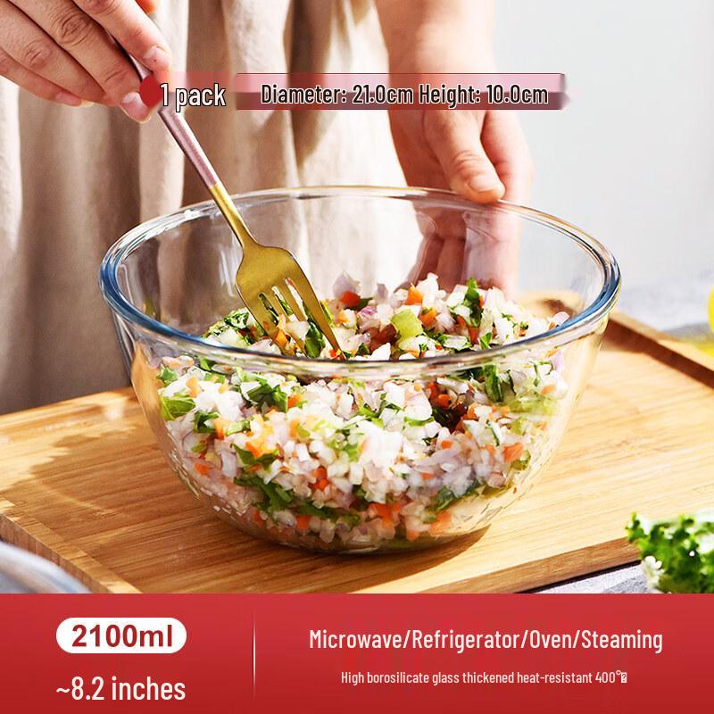 

Star Transparent Glass Microwave Container