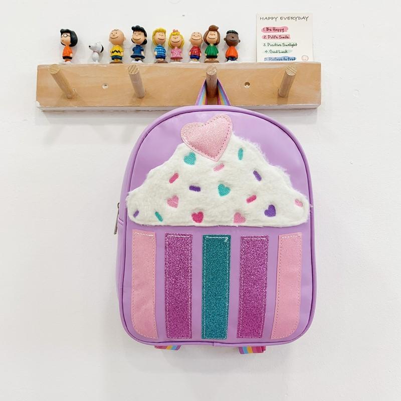Cartoon Line Panda Girls Toddler Backpack With Fashion Sequins For Use School
