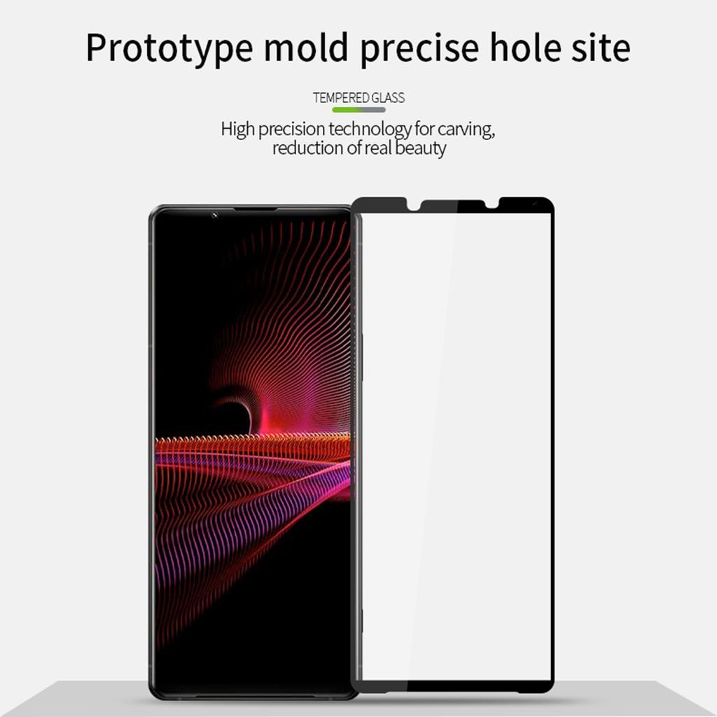 PINWUYO JK Series-2 for Sony Xperia 1 VI Full Screen Protector High Aluminum-Silicon Glass Film