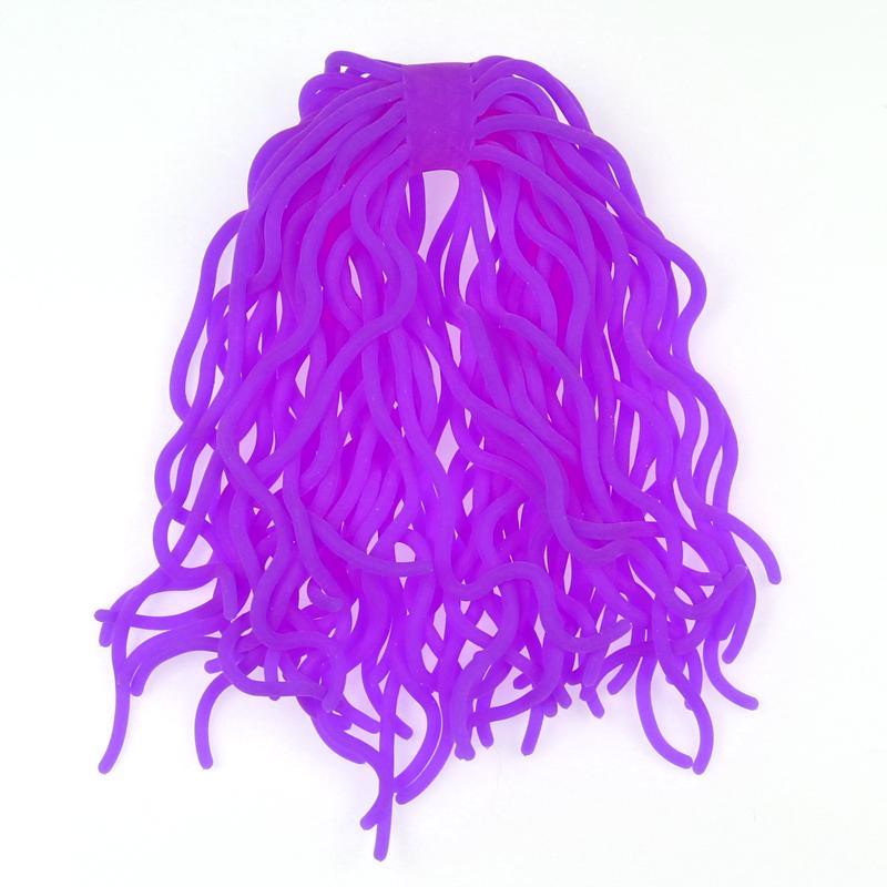 

Рыболовная приманка в виде силиконовых червей оранжевый