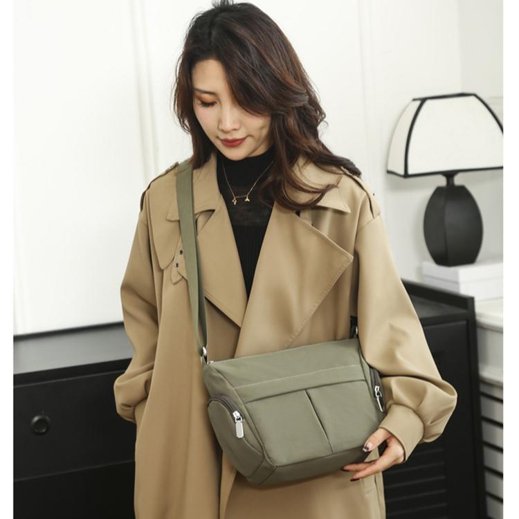 Single Shoulder Bag Women's Bag Trend All Simple Fashion Korean Version Large Capacity Hand Diagonal Nylon Bag
