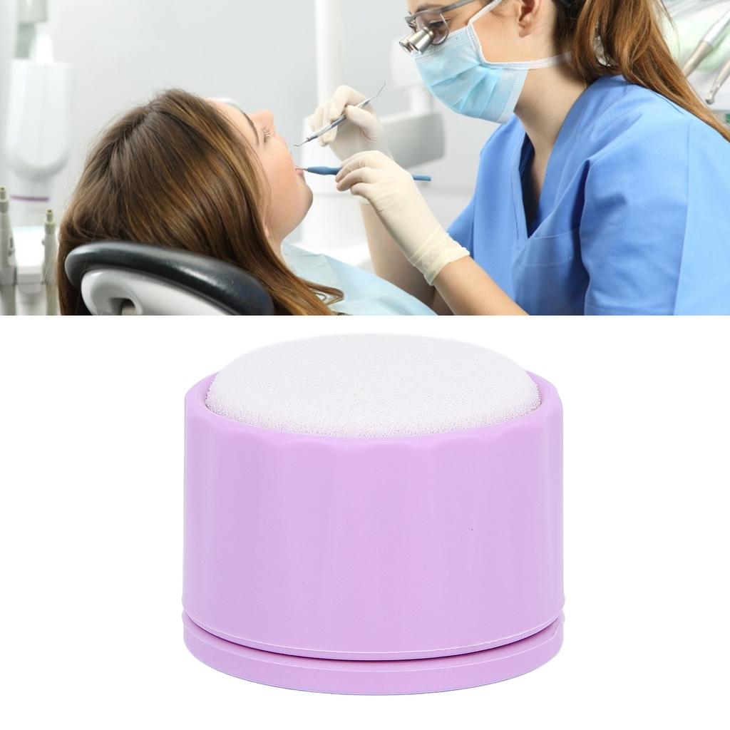Endo File Clean Stand Dental Endo File Clean Stand Holder Sponge Refill for File Cleaning