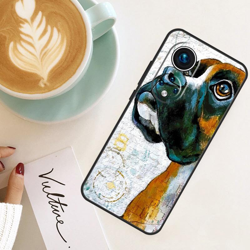Boxer Dog For Honor Magic 8 7 6 Pro Case For Honor 200 400 Lite 90 70 50 X8c X8b X9a X9b X9c X9d Win RT