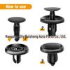 Lexus Toyota Hood Liner Fastener Rivet 90467-07201