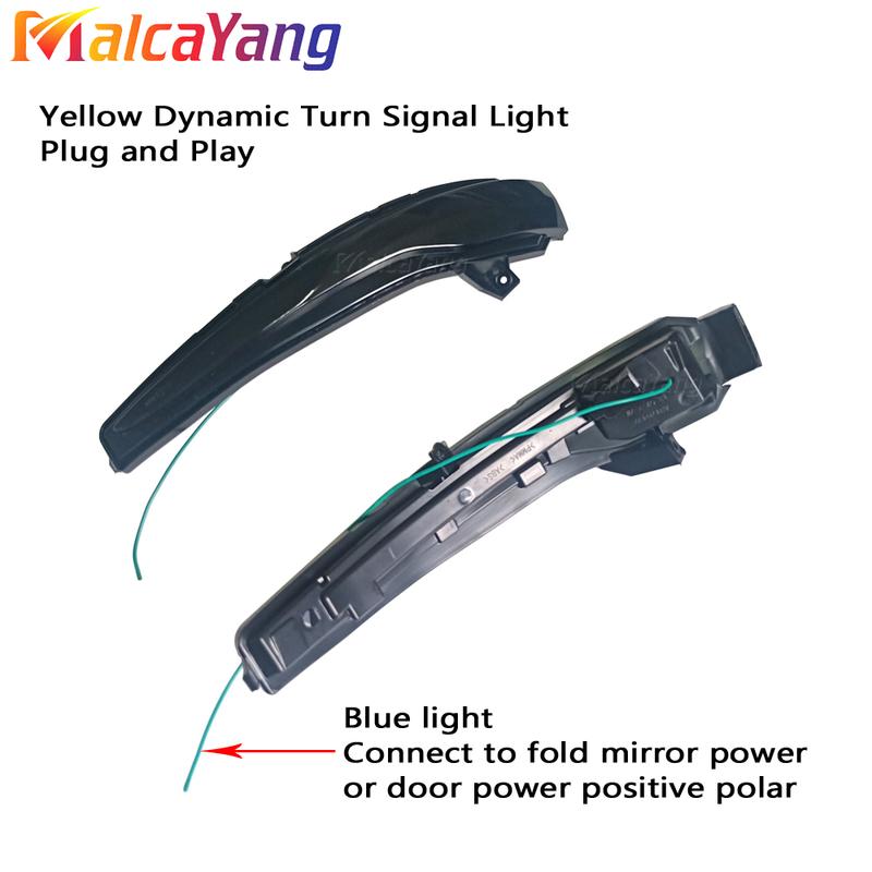 2x Dynamic LED Blinker Indicator Sequential Mirror Turn Signal LightFor Mercedes Benz C E S GLC W205 X253 W213 W222 V Class W447