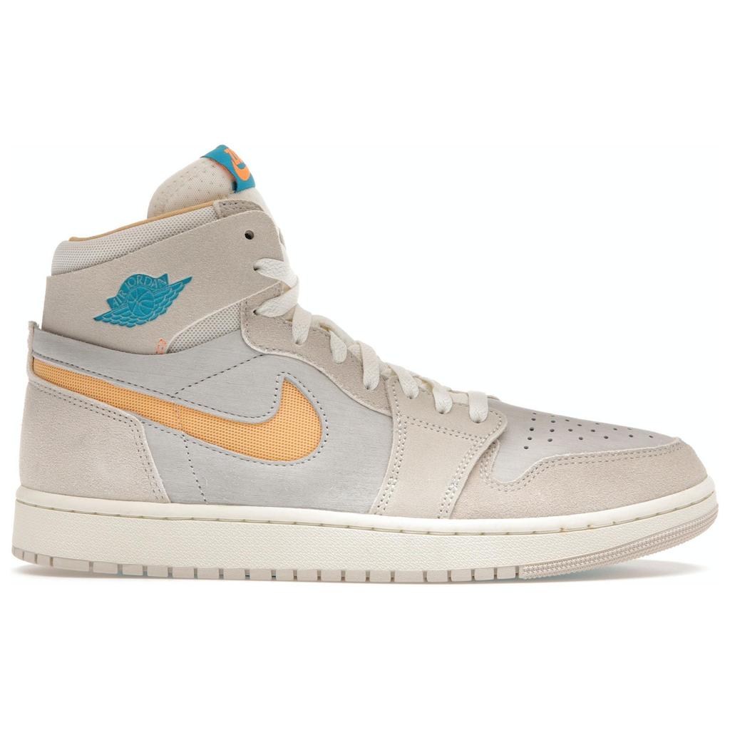 Air Jordan 1 High Zoom Comfort 2 Light Orewood Citrus Men Sneakers Brown Light-Orewood-Brown Sail DV1307-180