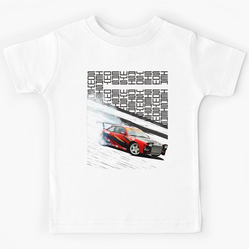 Drift Car Design Kids T-Shirt 100